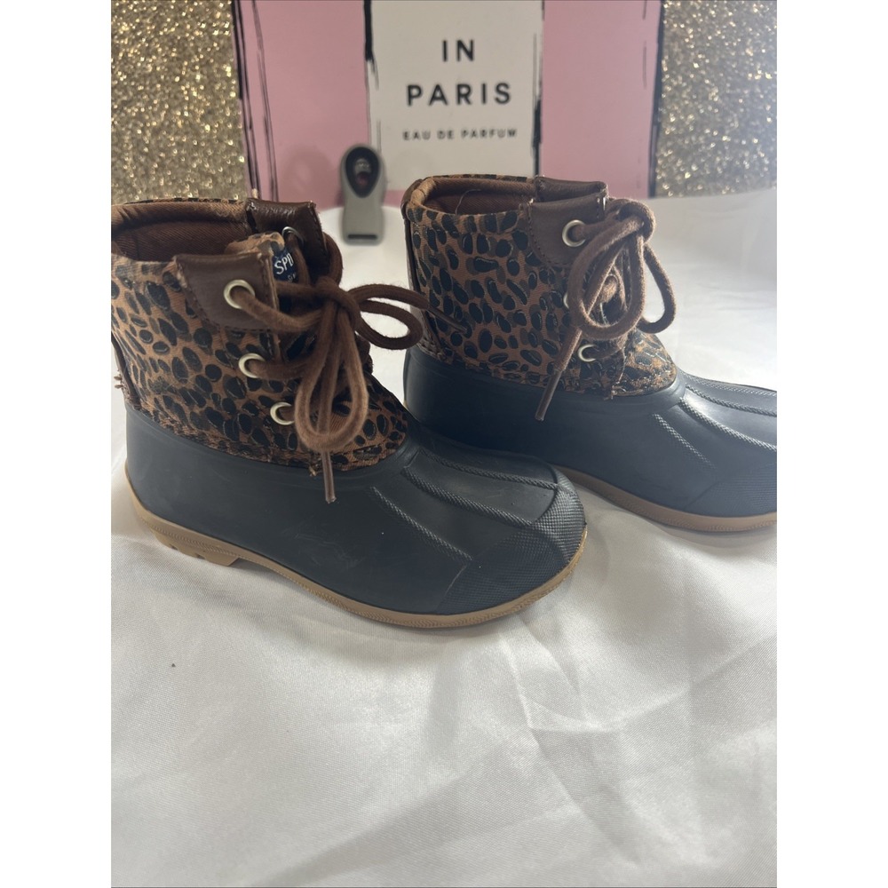 Girl's Boots Sperry Port Rain Boot 9 - Picture 2 of 4